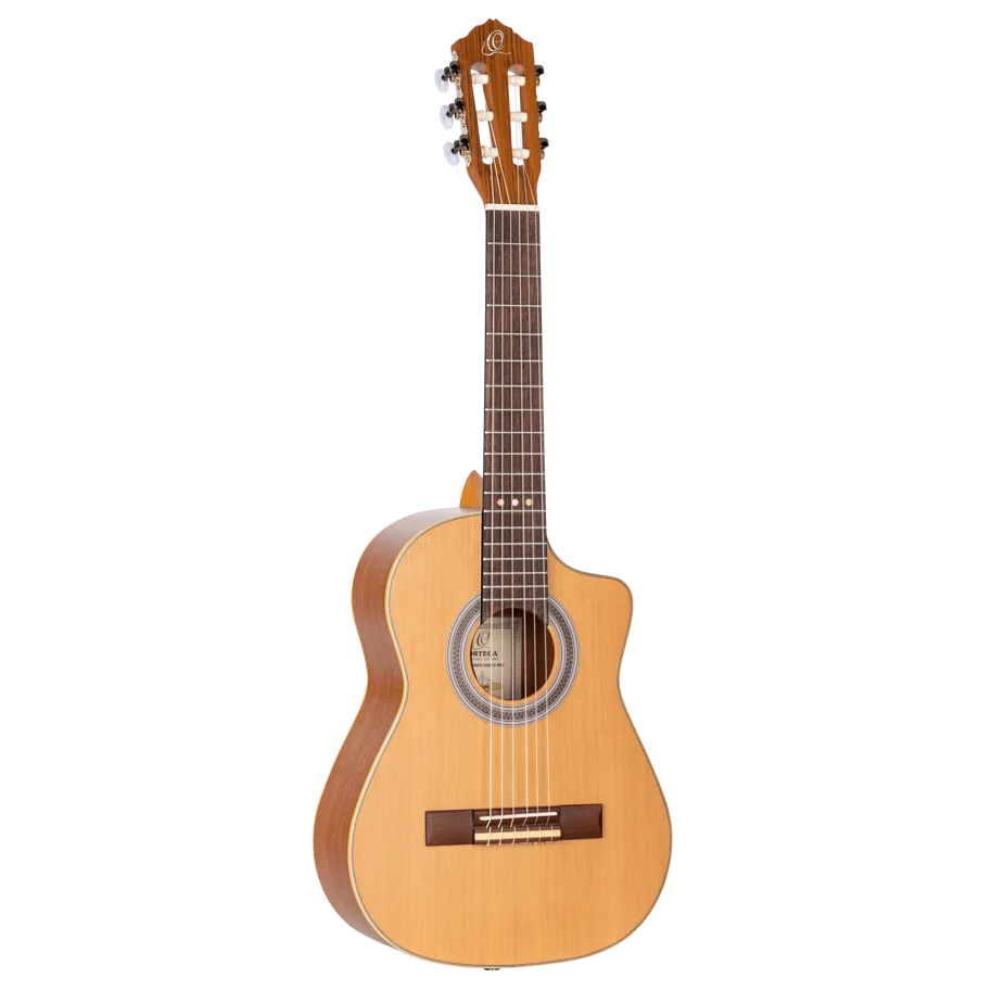 Guitar "Requinto Series" 4/4 - Pro Acoustic-Electric - Medium Neck - Natural Solid Cedar