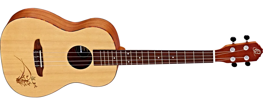 Ukulele - Baritone - Spruce Top - Mahogany B&S