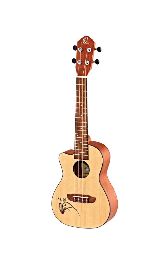 Ukulele - Concert - Spruce Top - Mahogany B&S - PU - LEFTHAND