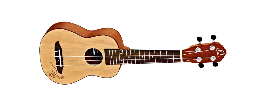 Ukulele - Soprano - Spruce Top - Mahogany B&S