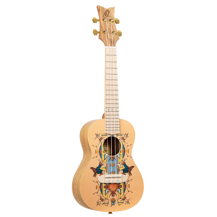 Art Series Concert Ukulele - Catalpa Egypt