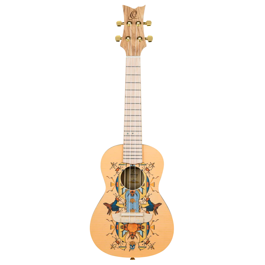 Art Series Concert Ukulele - Catalpa Egypt