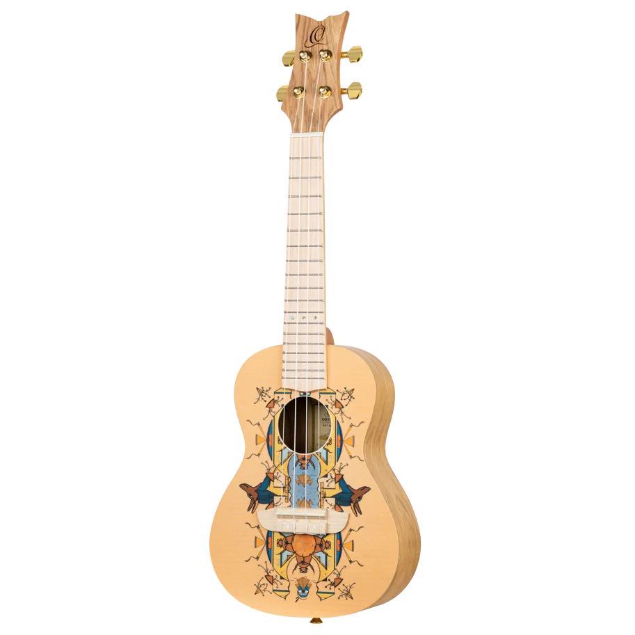 Art Series Concert Ukulele - Catalpa Egypt