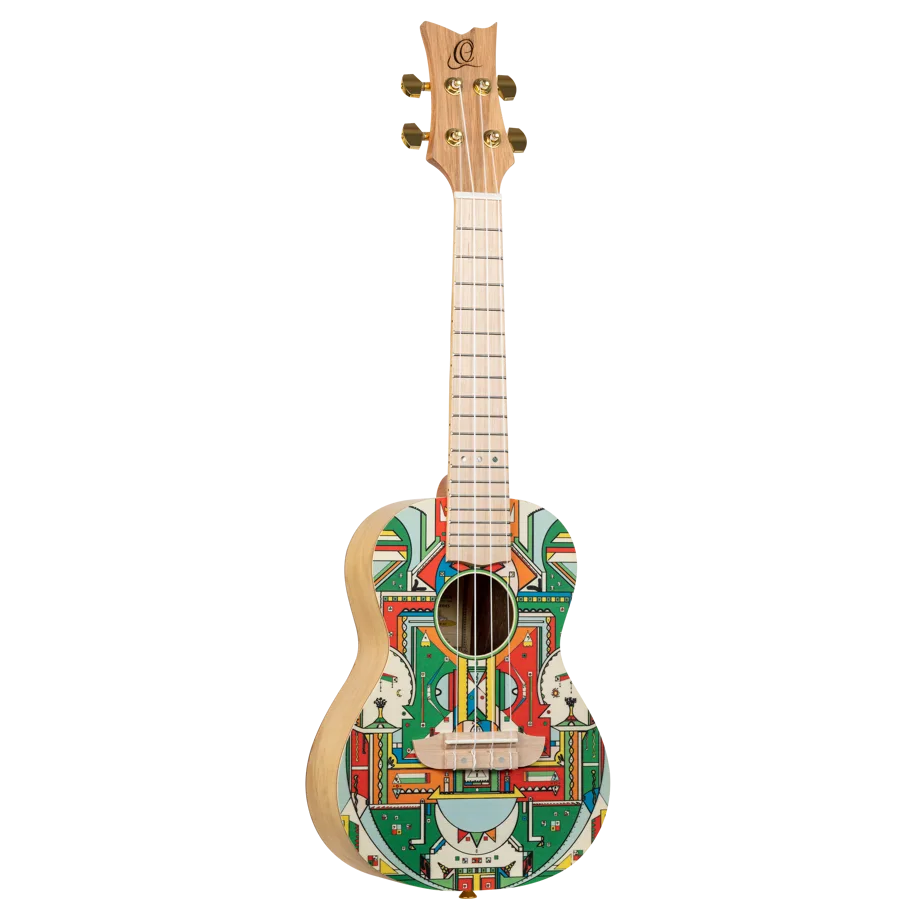 Art Series Concert Ukulele - Catalpa Himalaya