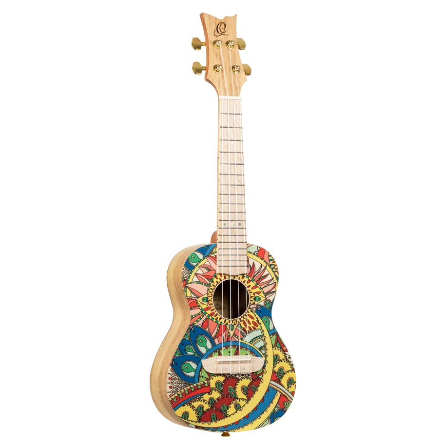 Art Series Concert Ukulele - Catalpa Mystic India