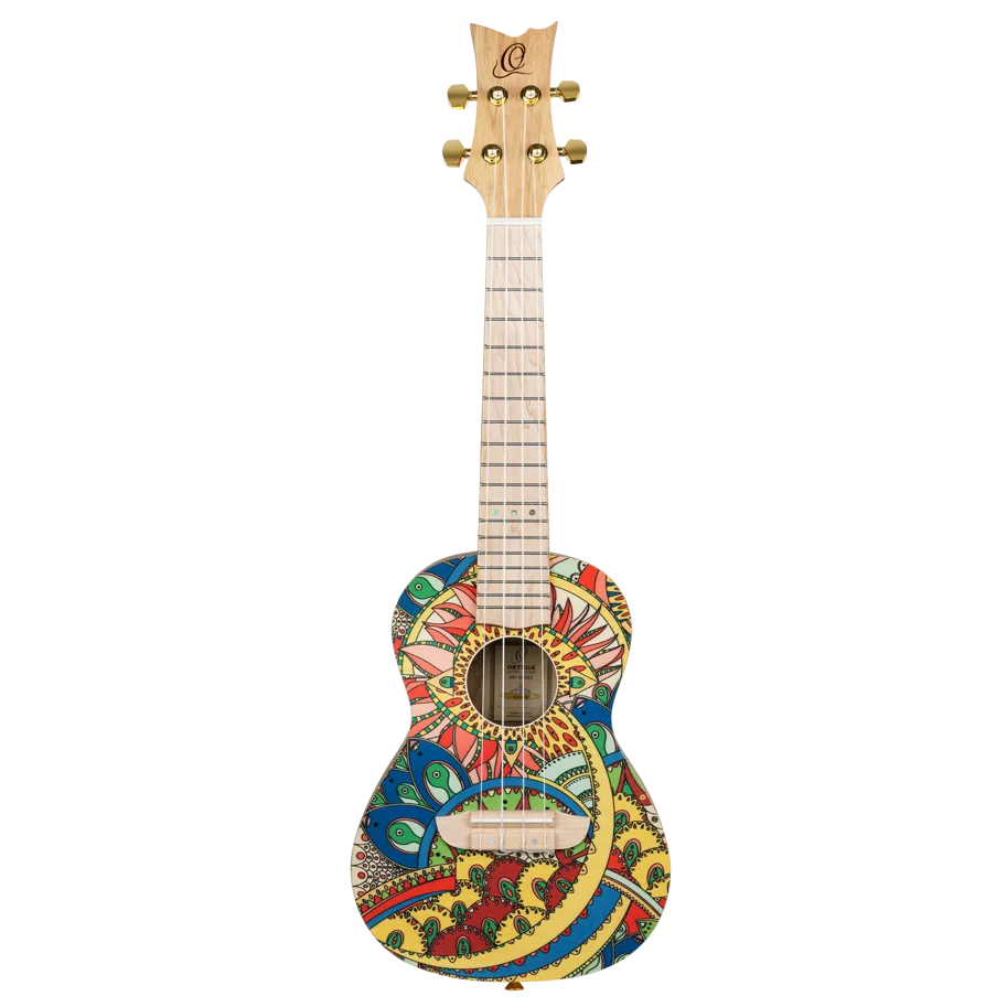 Art Series Concert Ukulele - Catalpa Mystic India