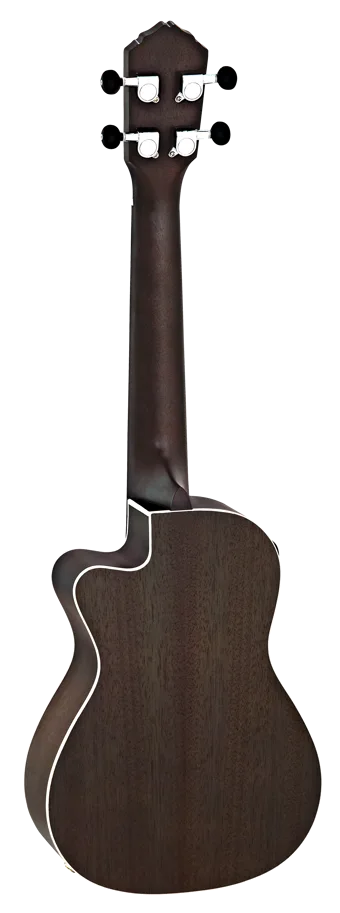 Ukulele - Earth Series - Cutaway & Pickup - Coal
