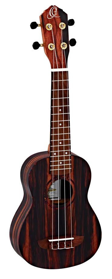 Ukulele - Soprano - "Ebony Series" - Ebony
