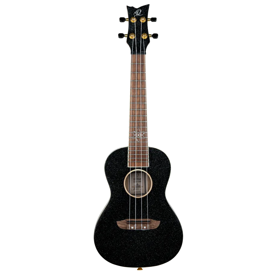 Element Series Concert Ukulele - Metallic Black