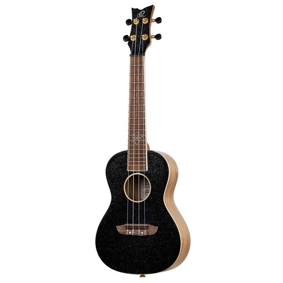 Element Series Concert Ukulele - Metallic Black