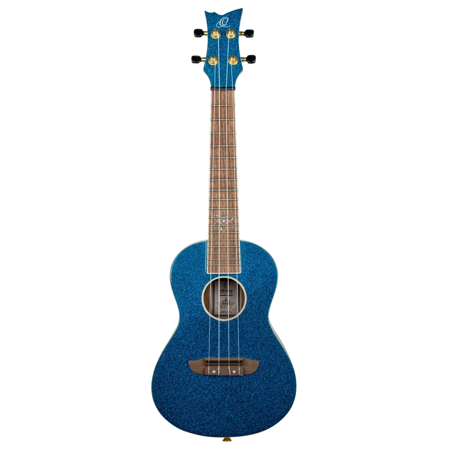 Element Series Concert Ukulele - Metallic Blue