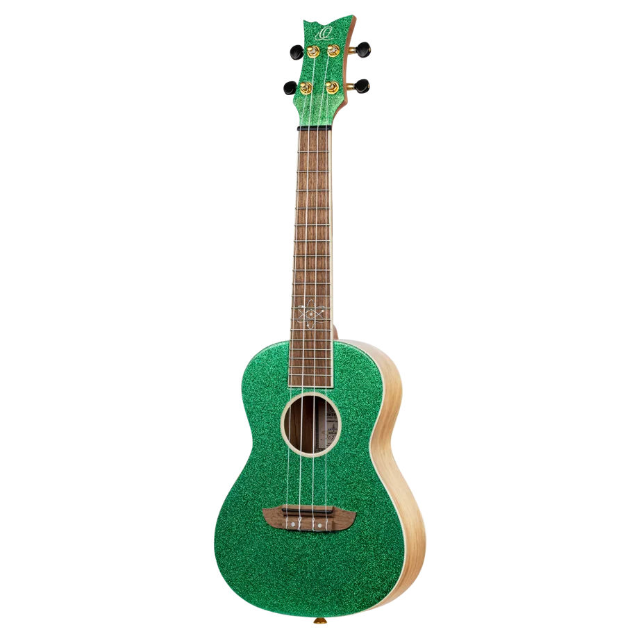 Element Series Concert Ukulele - Metallic Green