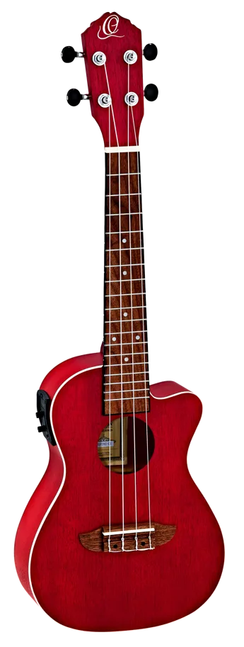 Ukulele - Earth Series - Cutaway & Pickup - Fire