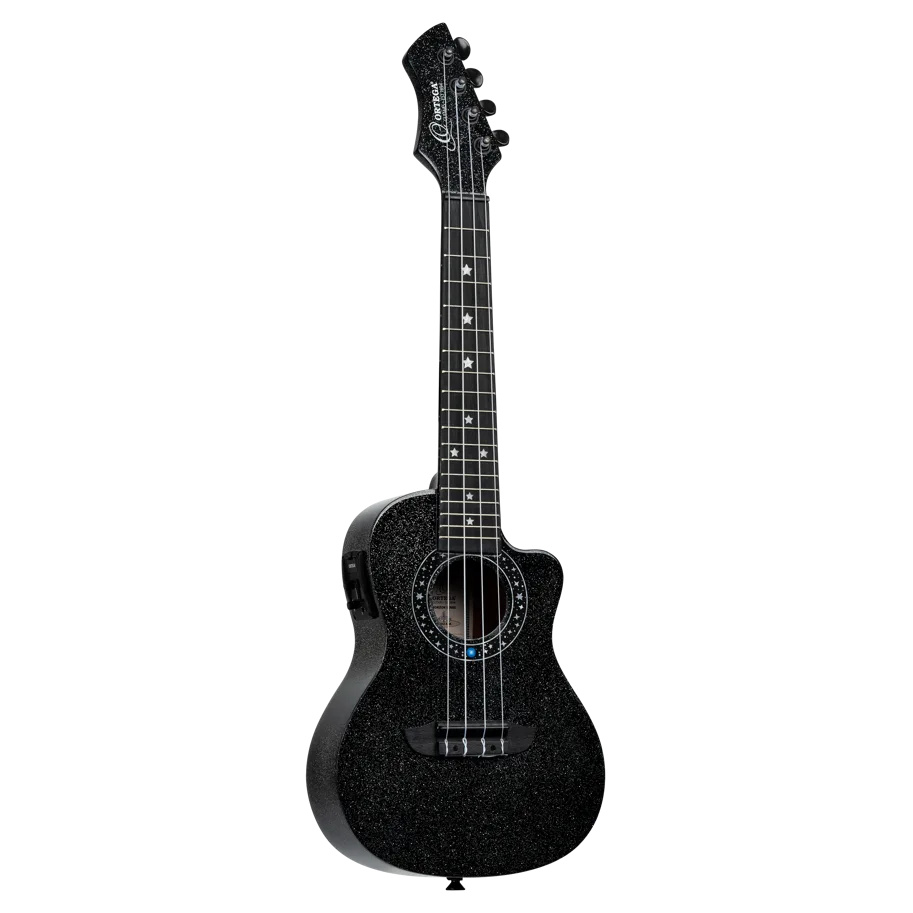Horizon Series Concert Ukulele CE - Black Sparkle
