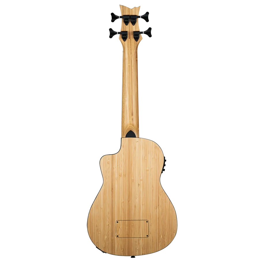 Bamboo Series Acoustic-Electric Uke Bass - Natural