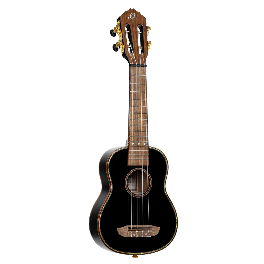 Onyx Series Soprano Ukulele - Black