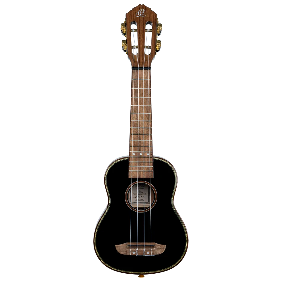 Onyx Series Soprano Ukulele - Black