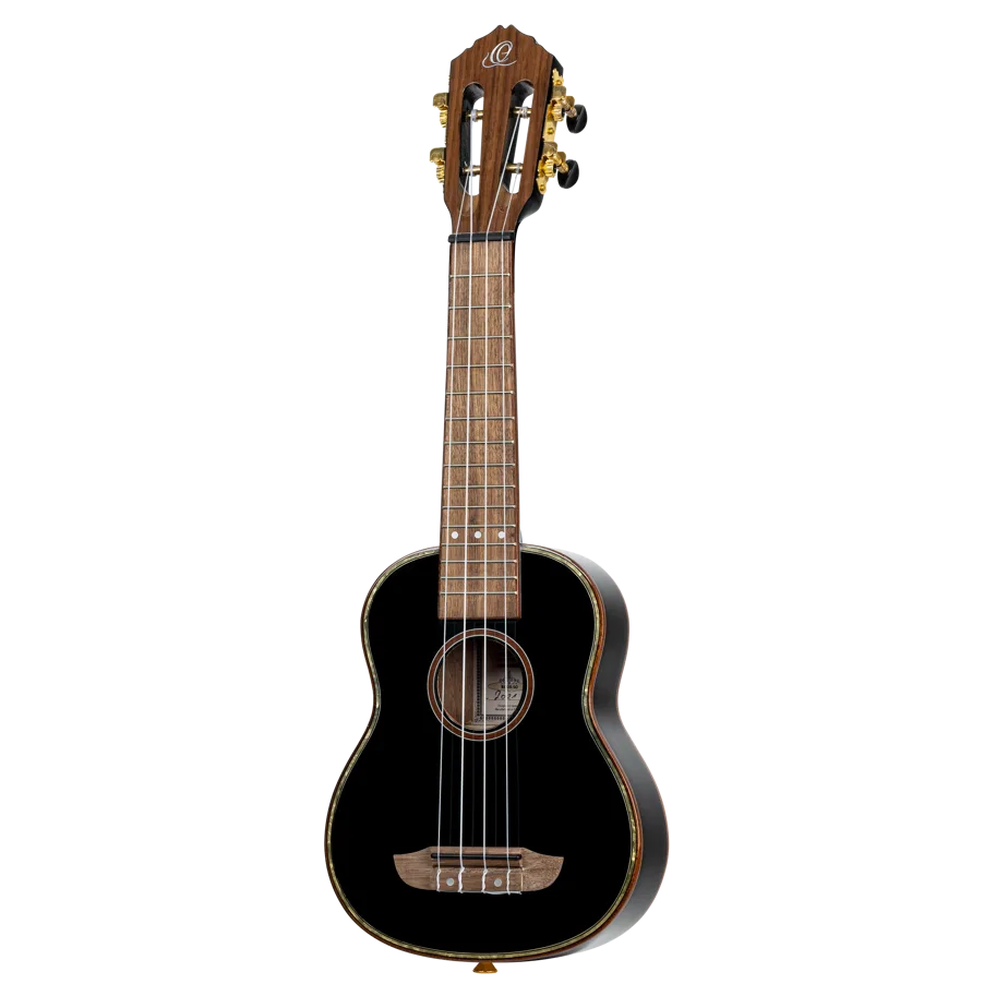 Onyx Series Soprano Ukulele - Black