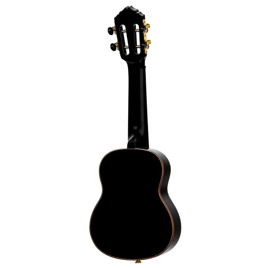 Onyx Series Soprano Ukulele - Black