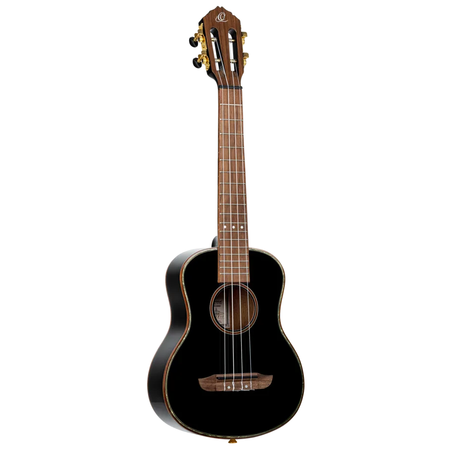 Onyx Series Tenor Ukulele - Black