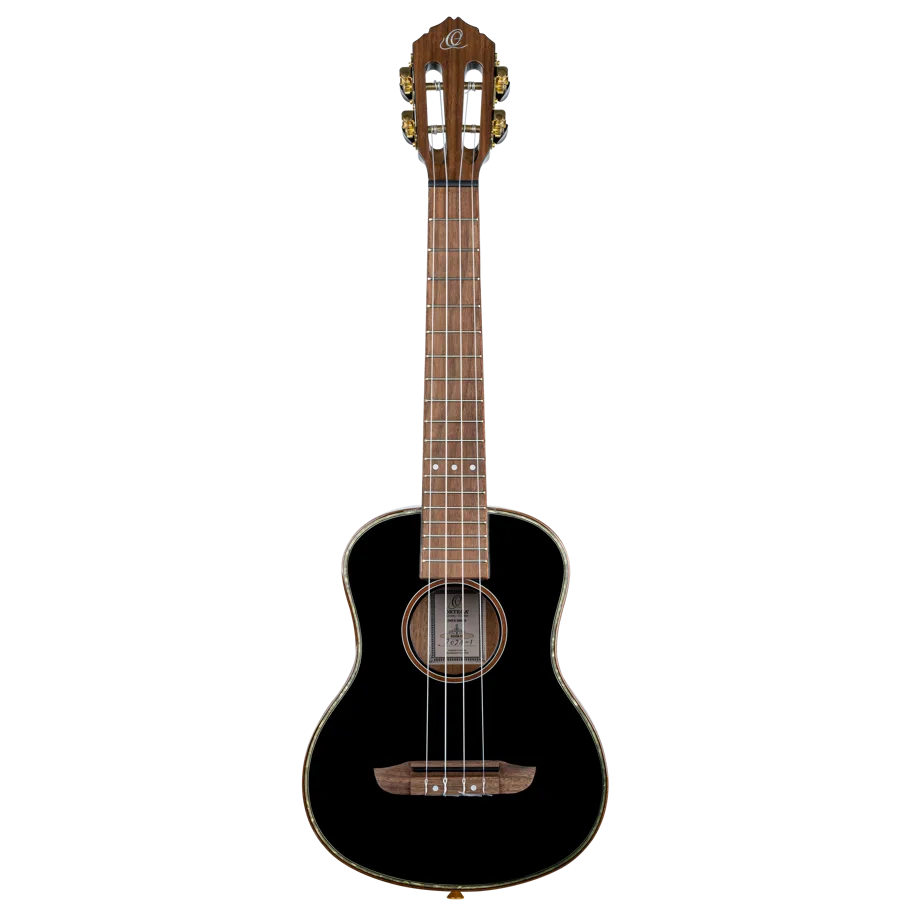 Onyx Series Tenor Ukulele - Black