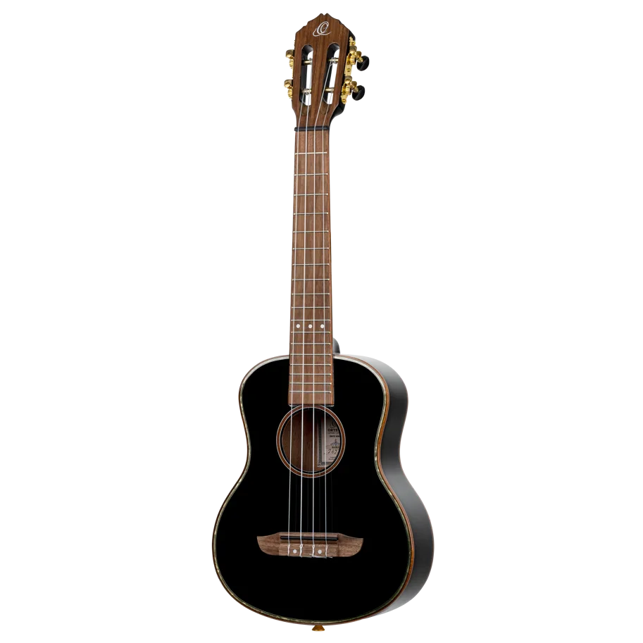 Onyx Series Tenor Ukulele - Black