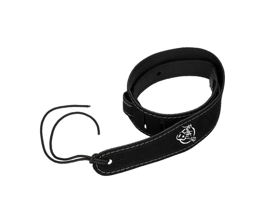 Flight Ukulele Suede Strap - Black