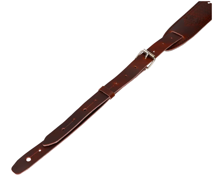 Flight Ukulele Leather Strap - Brown S58
