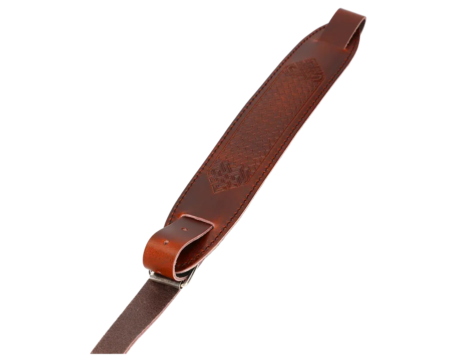 Flight Ukulele Leather Strap - Brown S58
