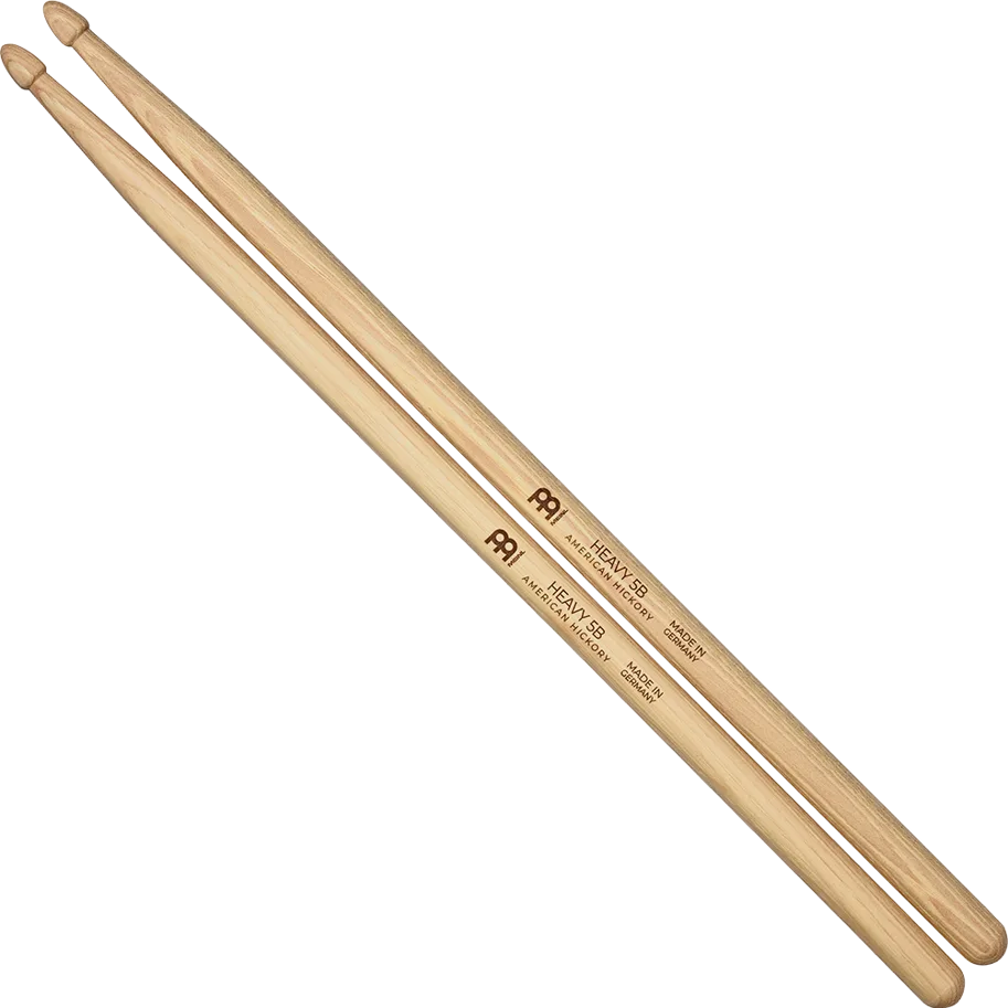 MEINL Drum Sticks - Heavy Hickory - 5B