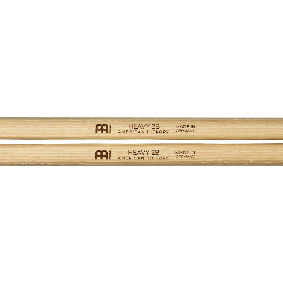 MEINL Drum Sticks - Heavy Hickory - 2B