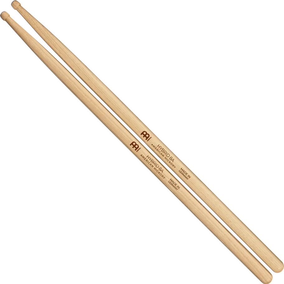 MEINL Drum Sticks - Hybrid  Hickory - 8A