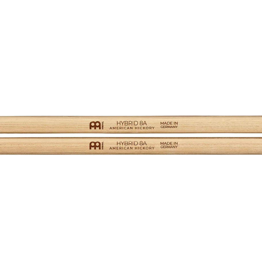 MEINL Drum Sticks - Hybrid  Hickory - 8A