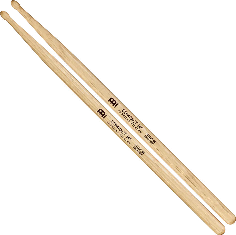 MEINL Compact Drum Sticks - American Hickory - 14"