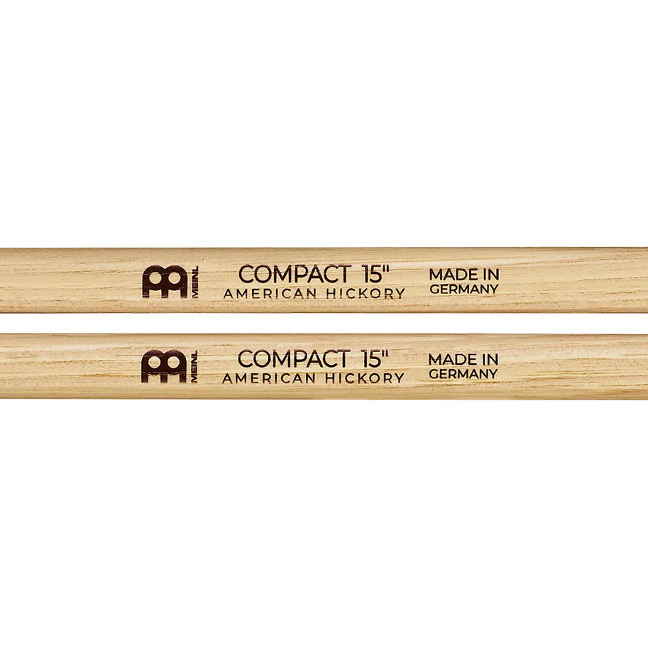 MEINL Compact Drum Sticks - American Hickory - 15"