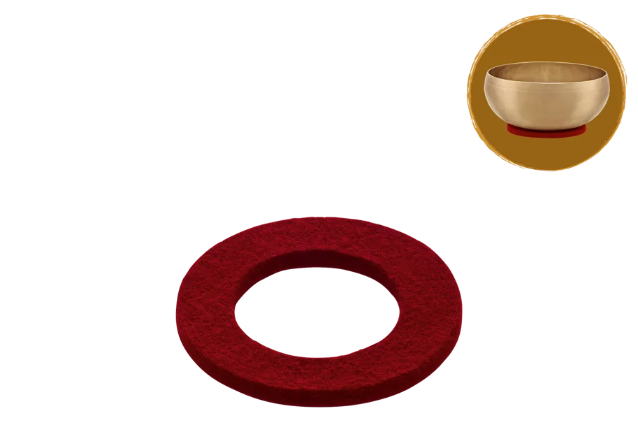 Singing Bowl Felt Ring  Ø10cm