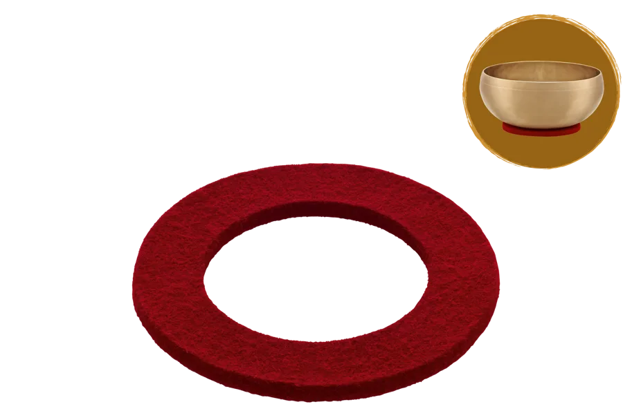 Singing Bowl Felt Ring  Ø13cm