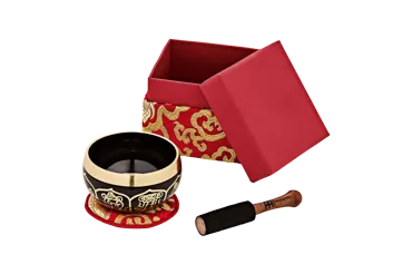 Singing Bowl - Ornamental Series Red  ~300g  ~3.7"