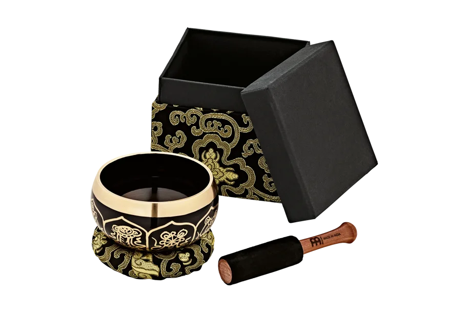 Singing Bowl - Ornamental Series Black  ~400g  ~4"