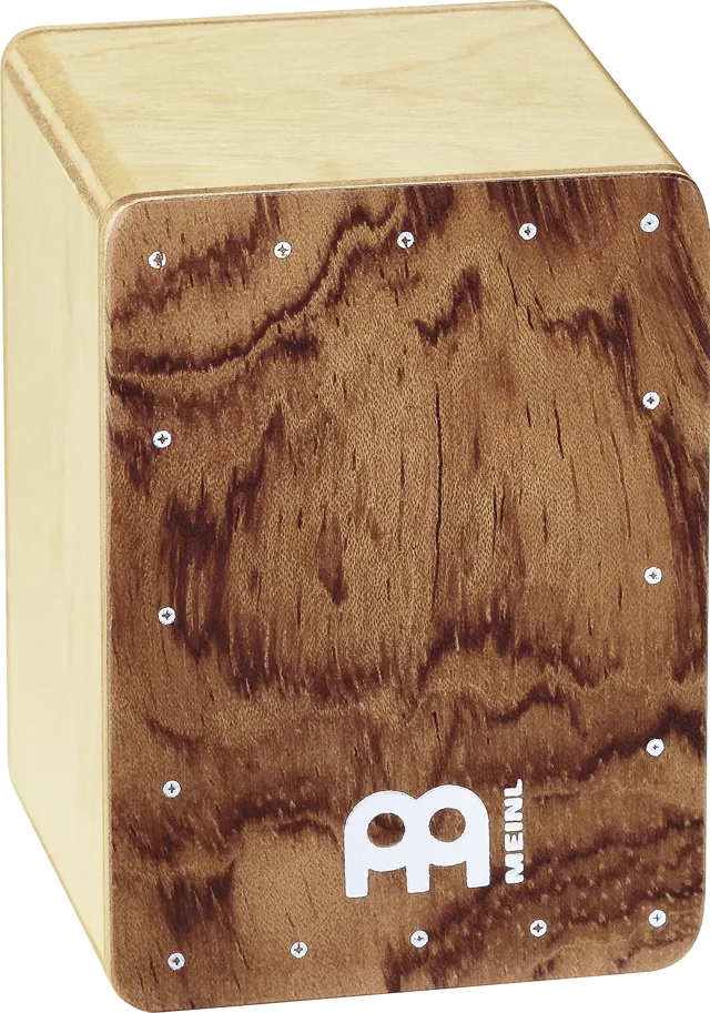 Mini Cajon Shaker Set (3pcs.) - Bubinga/Natural/Zebrano