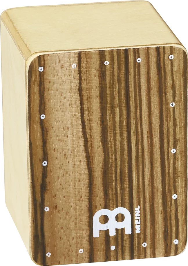 Mini Cajon Shaker Set (3pcs.) - Bubinga/Natural/Zebrano