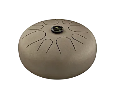 Steel Tongue Drum - G Major - Vintage Brown