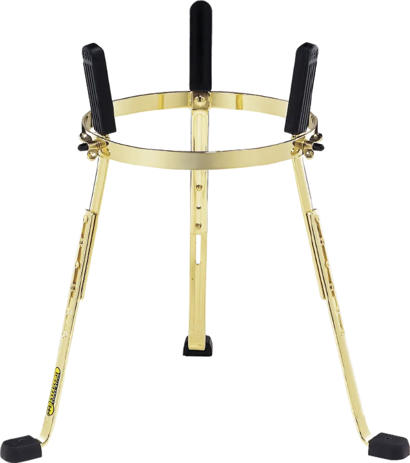 11" stand for MEC congas - gold tone