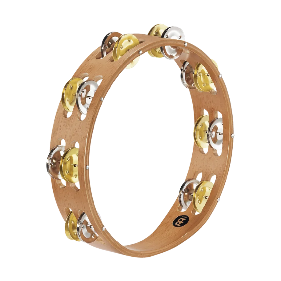 Recording-Combo Tambourine 2 Rows - Dual Alloy