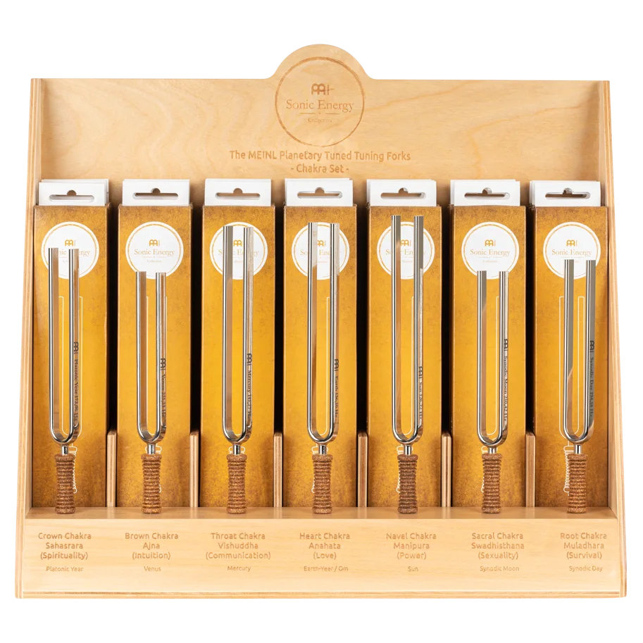 Tuning Fork Chakra Display Set - 21 pcs.