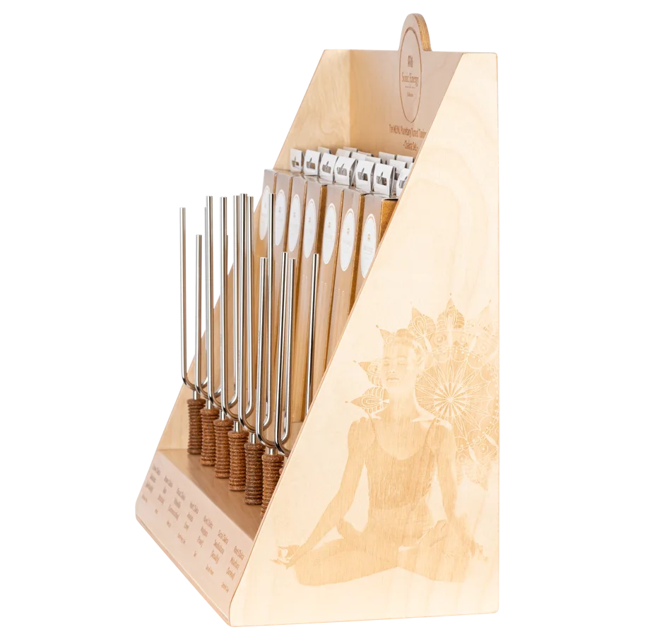 Tuning Fork Chakra Display Set - 21 pcs.