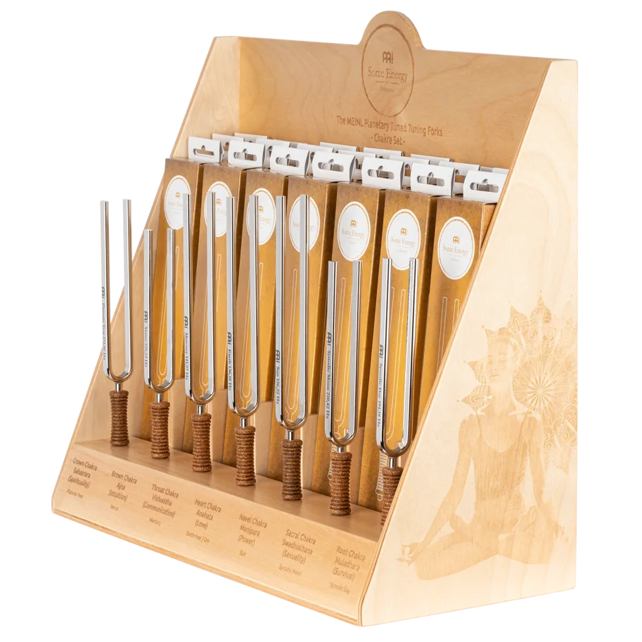 Tuning Fork Chakra Display Set - 21 pcs.