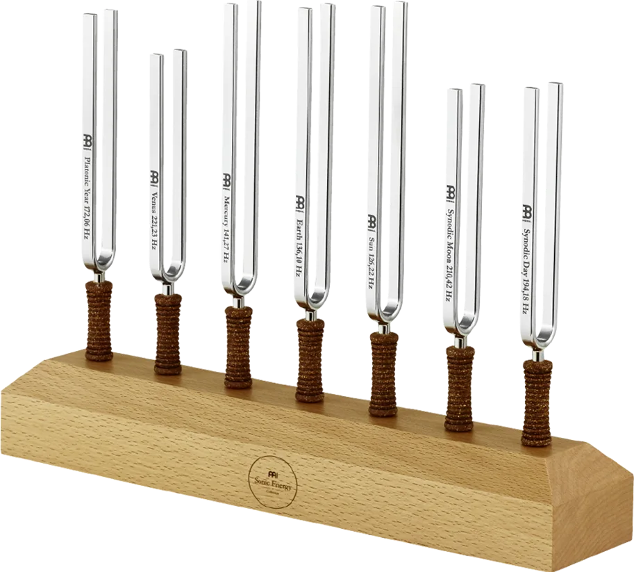 Tuning Fork Holder Chakra Set