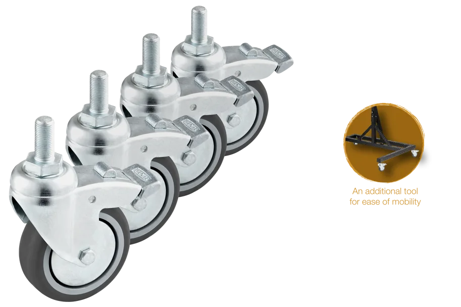 Wheels for Gong Stands