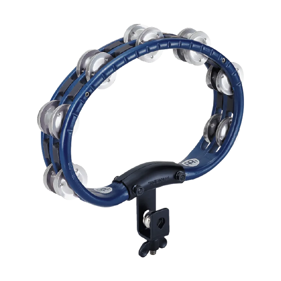 Mountable ABS Tambourine - Aluminum - Blue